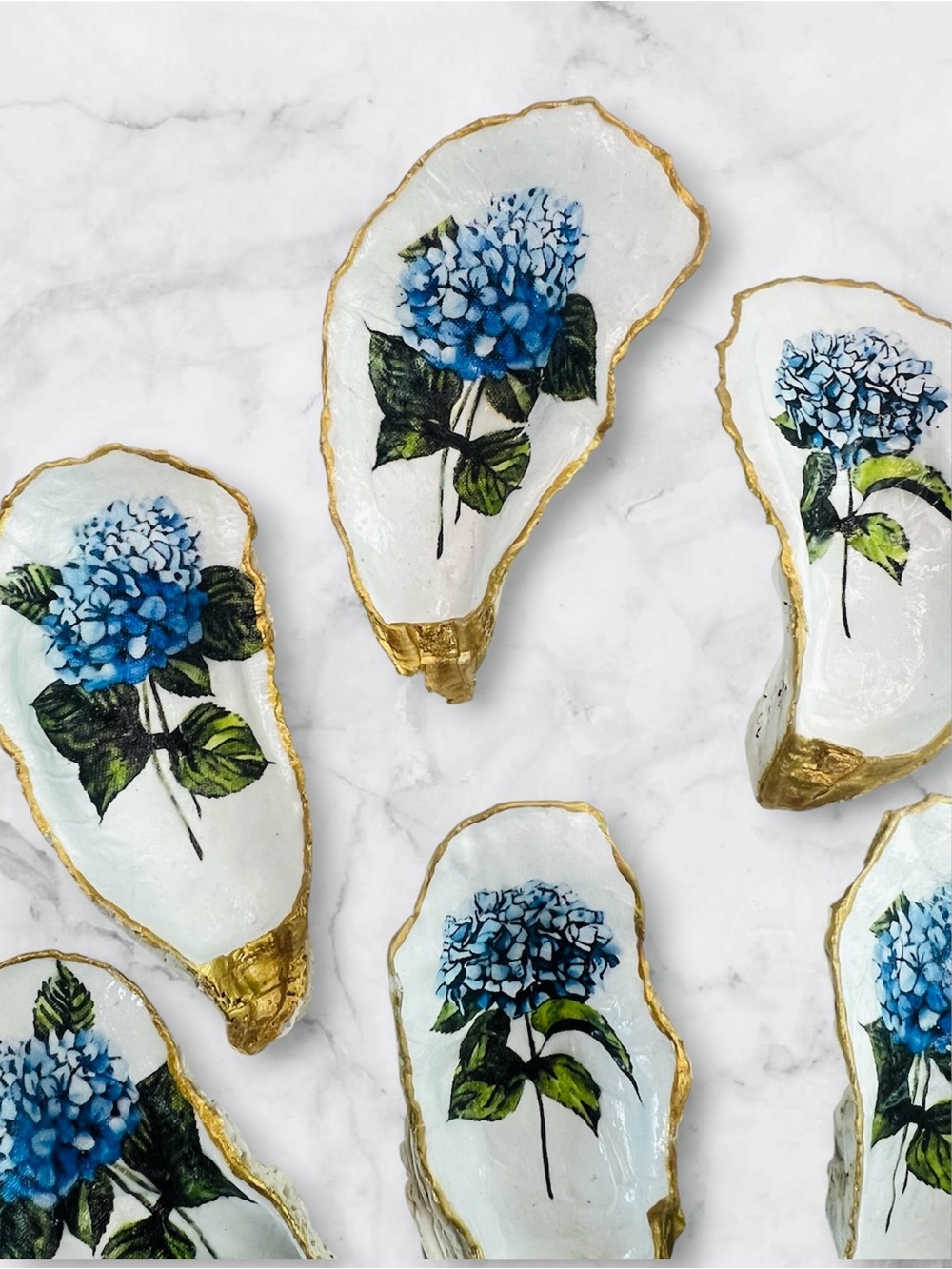 Hydrangea Oyster Shell Collection - Picture 3 of 4